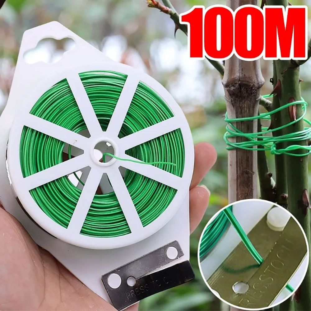 Garden Wire Twist Tie - 1 pçs fio de ferro laços