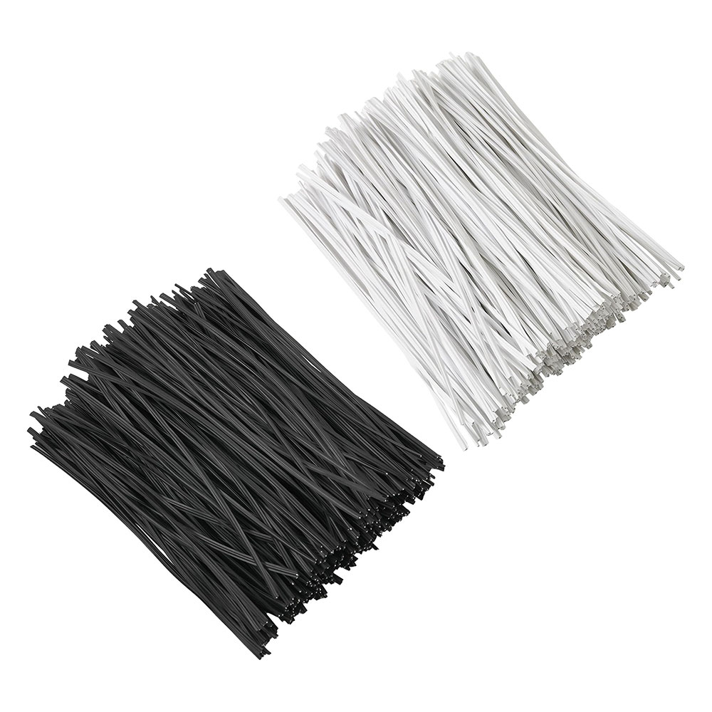 Garden Wire Twist Tie - 100 peças bk wh laços de