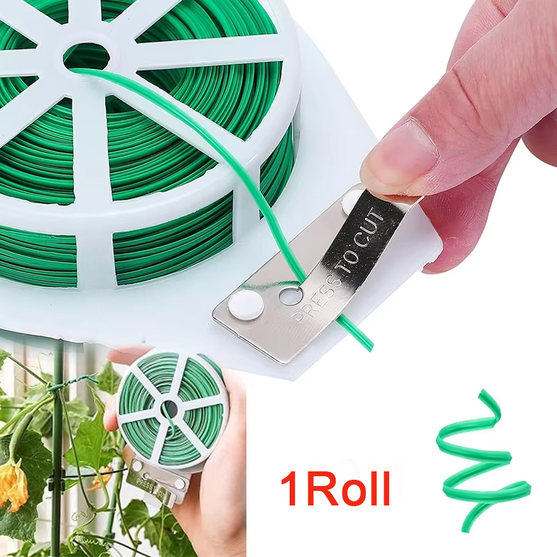 Garden Wire Twist Tie - Laços de torção de jardim, cintas