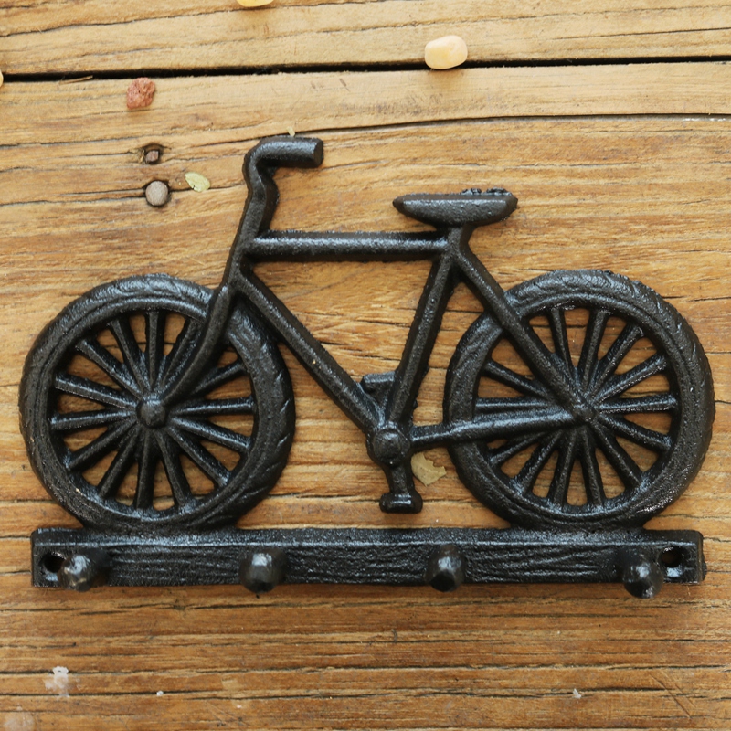 Vintage Black Cast Iron Bicycl - Gardening Tools Cartoon avaliação e preço
