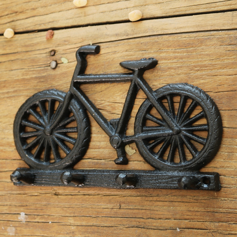 Vintage Black Cast Iron Bicycl - Gardening Tools Cartoon avaliação e preço