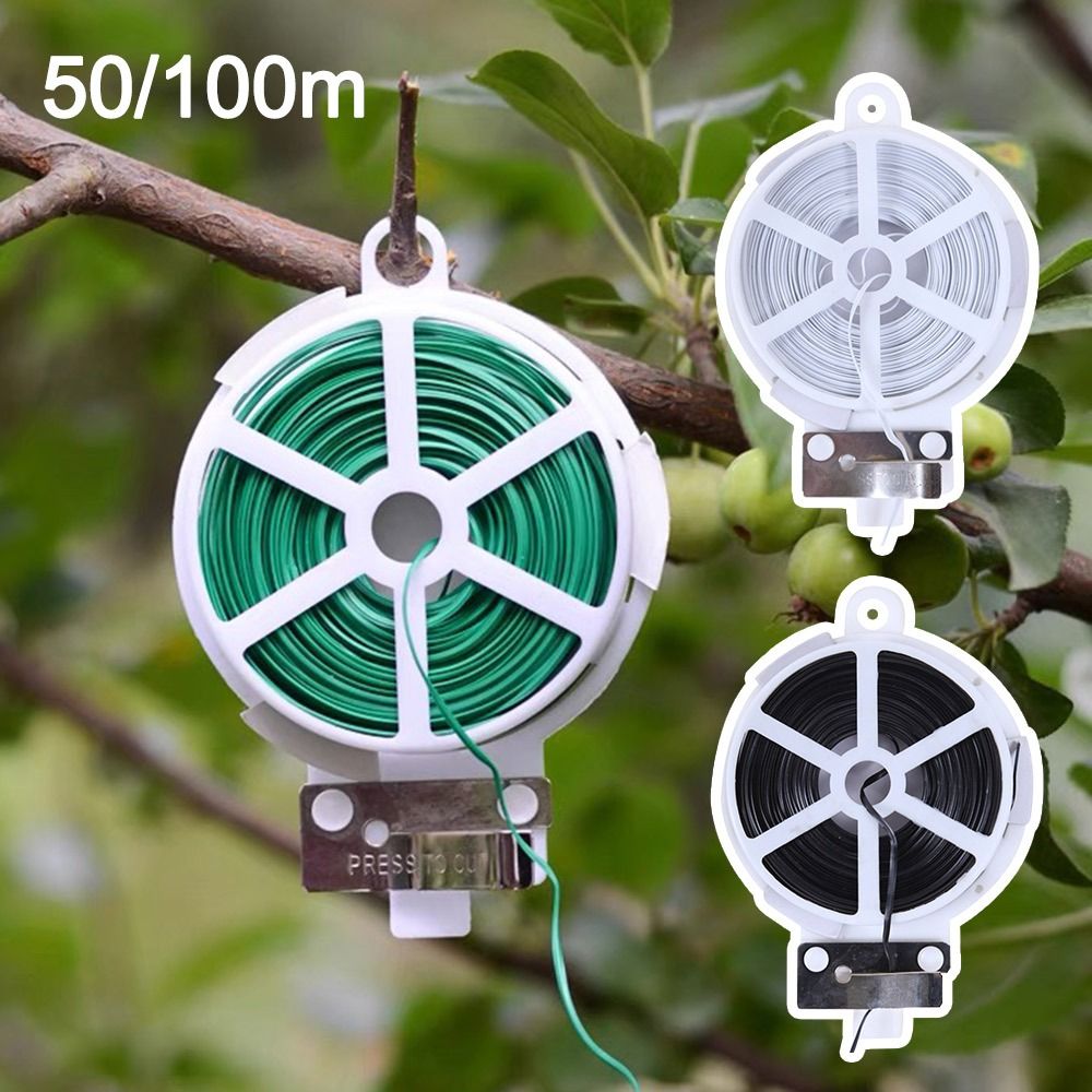 20/50/100m laços de cabo de ja - Garden Wire Twist Tie avaliação e preço