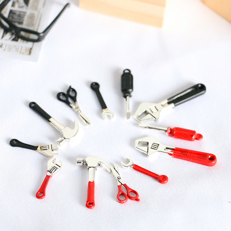 3/4/5/6pcs casa de bonecas kit - Gardening Tools Shop avaliação e preço