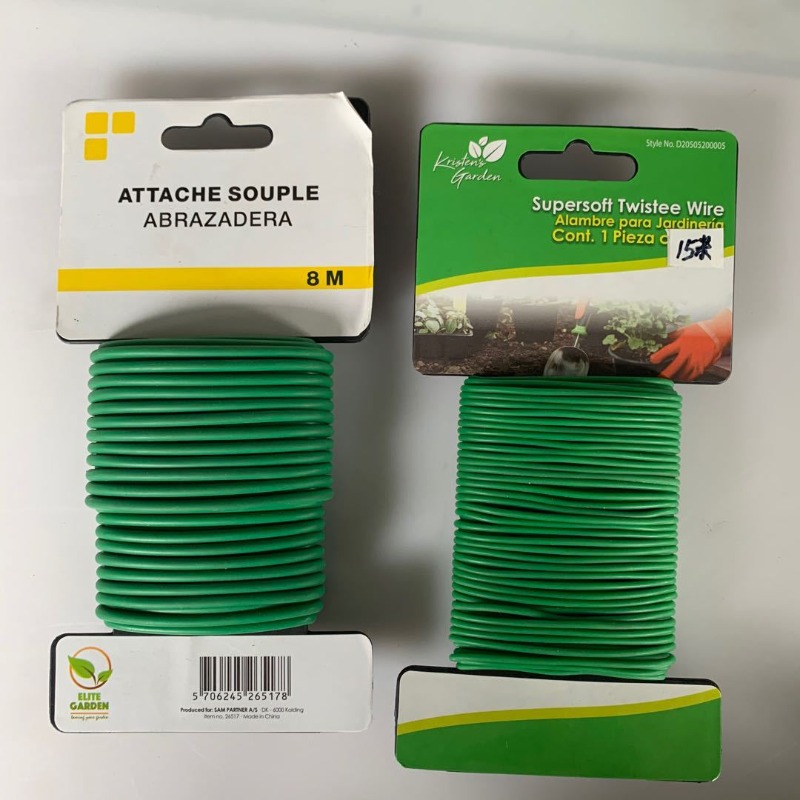2 unidades de laços de torção  - Garden Wire Twist Tie avaliação e preço