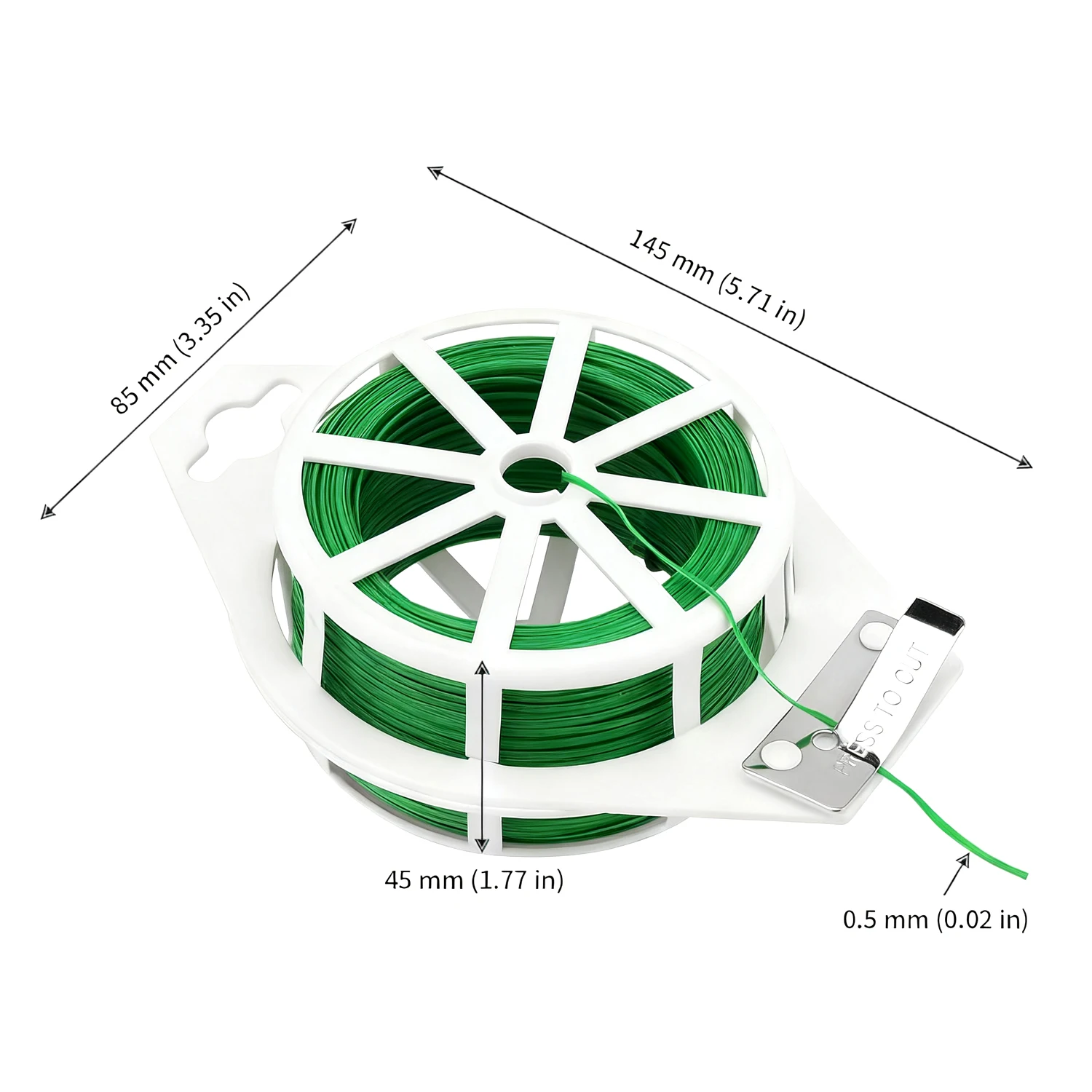 1-3 pces 100m jardim torção la - Garden Wire Twist Tie avaliação e preço