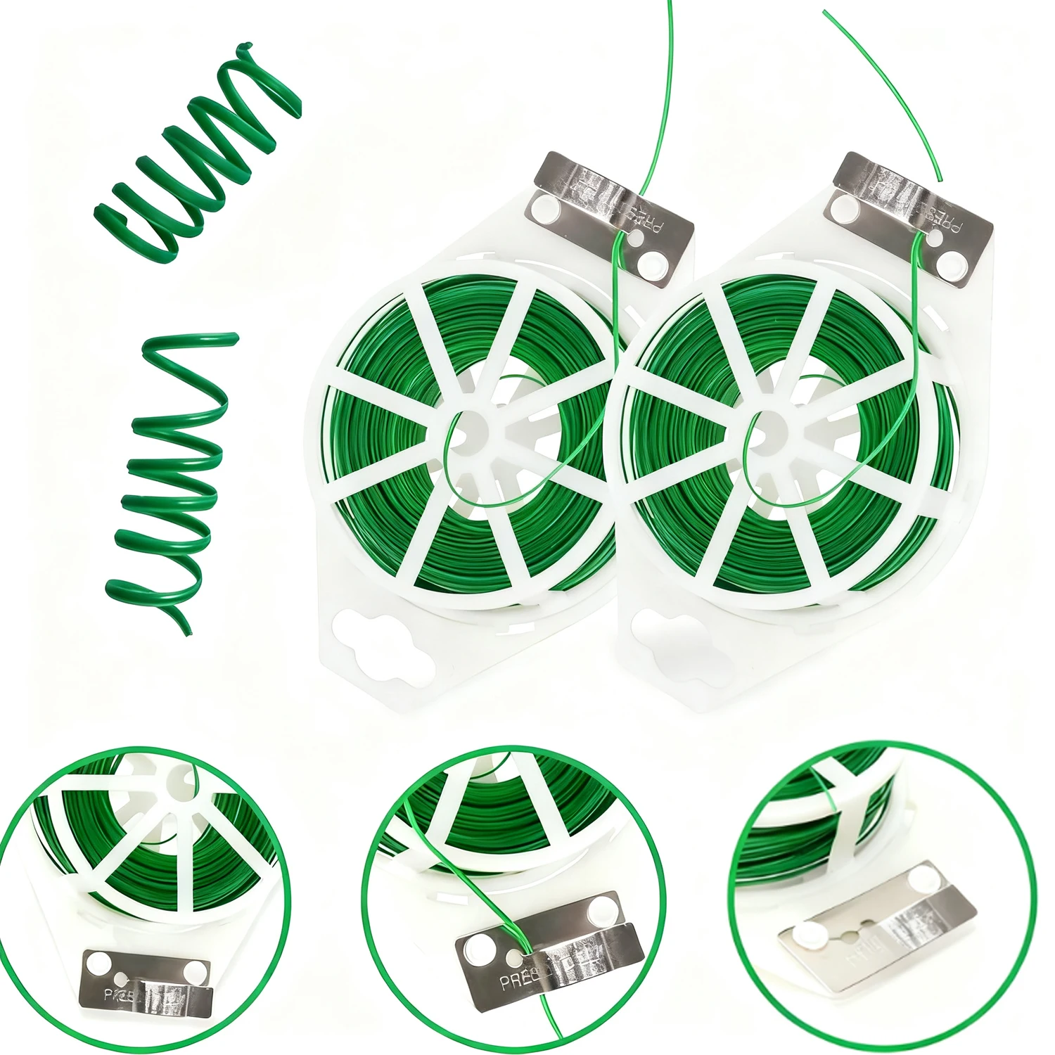 1-3 pces 100m jardim torção la - Garden Wire Twist Tie avaliação e preço
