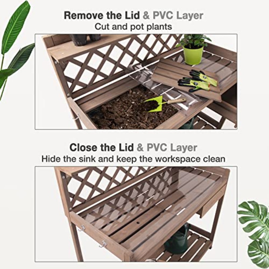 Bancada de Jardinagem para Uso - Gardening Tools Wooden avaliação e preço