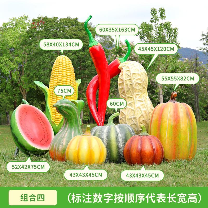 Escultura de frutas artificiai - Gardening Tools Cartoon avaliação e preço